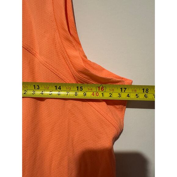 NWT Lululemon Women Size 8 Orange Quick Dry Sleeveless Pickleball Golf Polo Gift - Picture 9 of 11